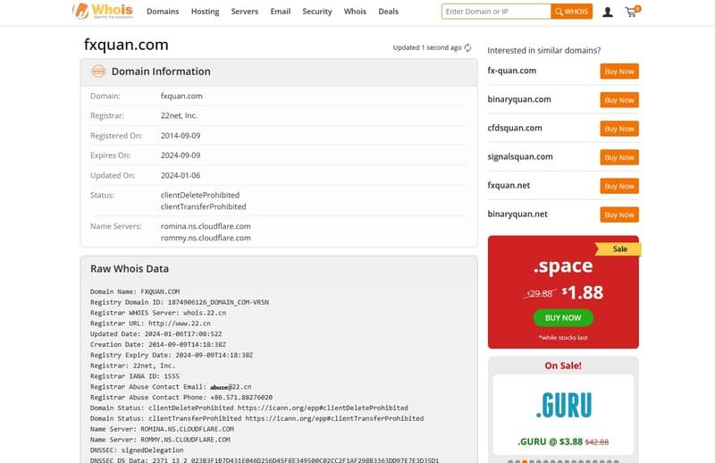 Forex Circle Whois Domain Registration Time