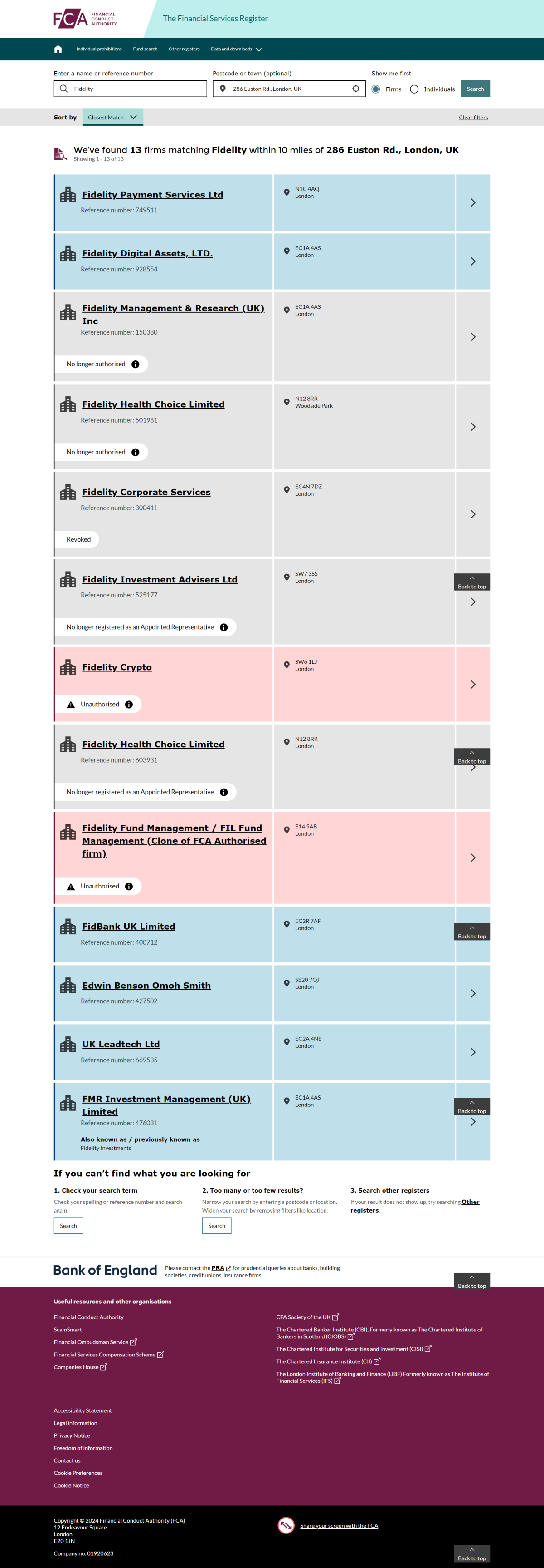 英国金融行为监管局（FCA）