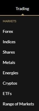 TopFX   Trading Products