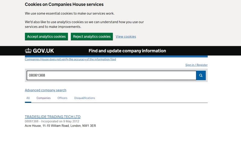 Corporate Information Inquiry