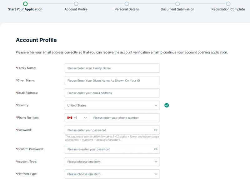Gao Hui Account Registration 2
