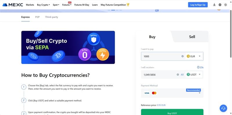 Deposit and Withdrawal