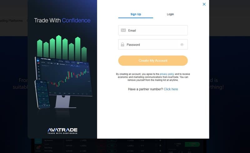 AvaTrade's Registration