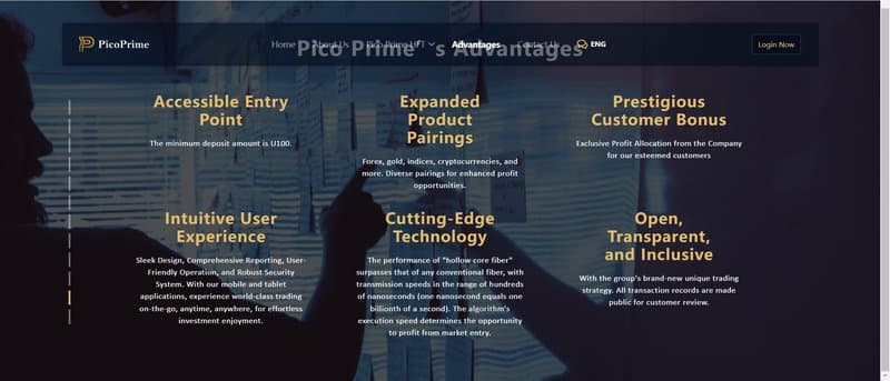 Pico Prime's advantages