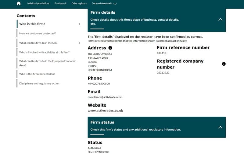 FCA Regulatory Inquiry