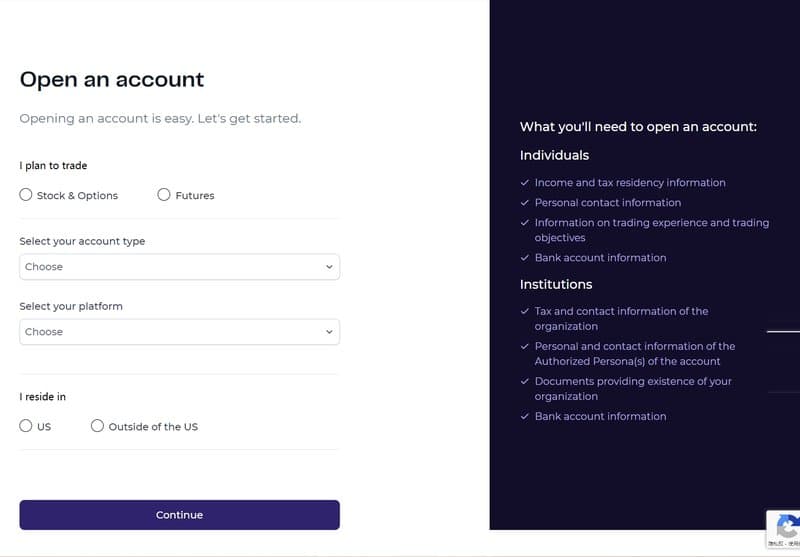 Lightspeed account registration
