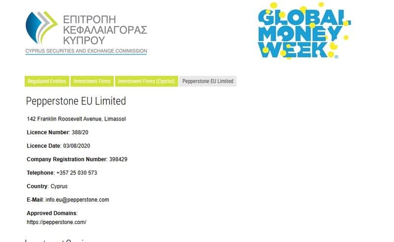 Pepperstone CySEC Inquiry