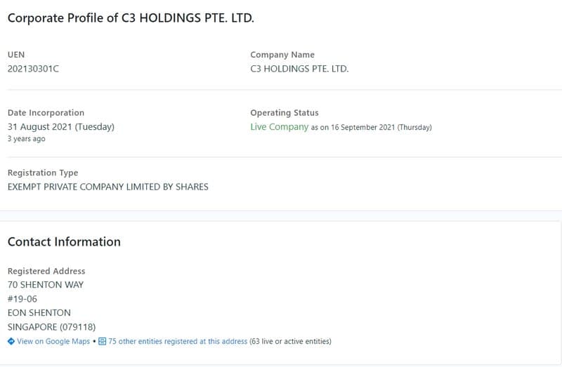 Company Background of InfoFX