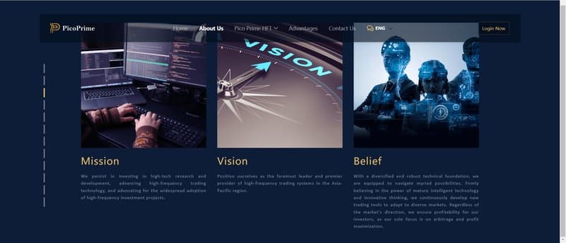 Pico Prime's mission and vision