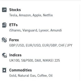 XTB Trading Products