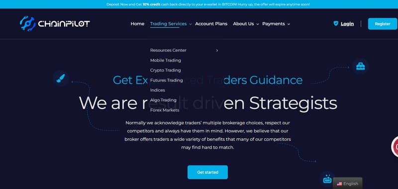 Chainpilot trading products