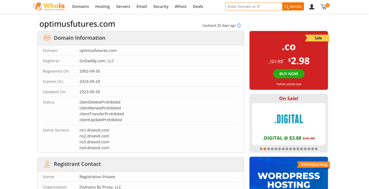 whois-optimusfutures