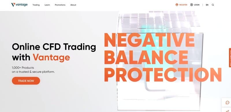 Vantage official website