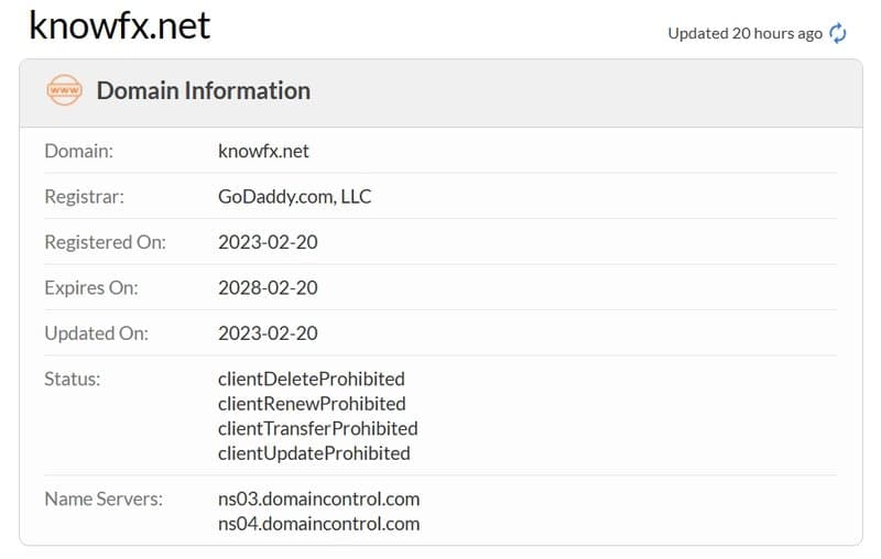 Whois域名年限数据