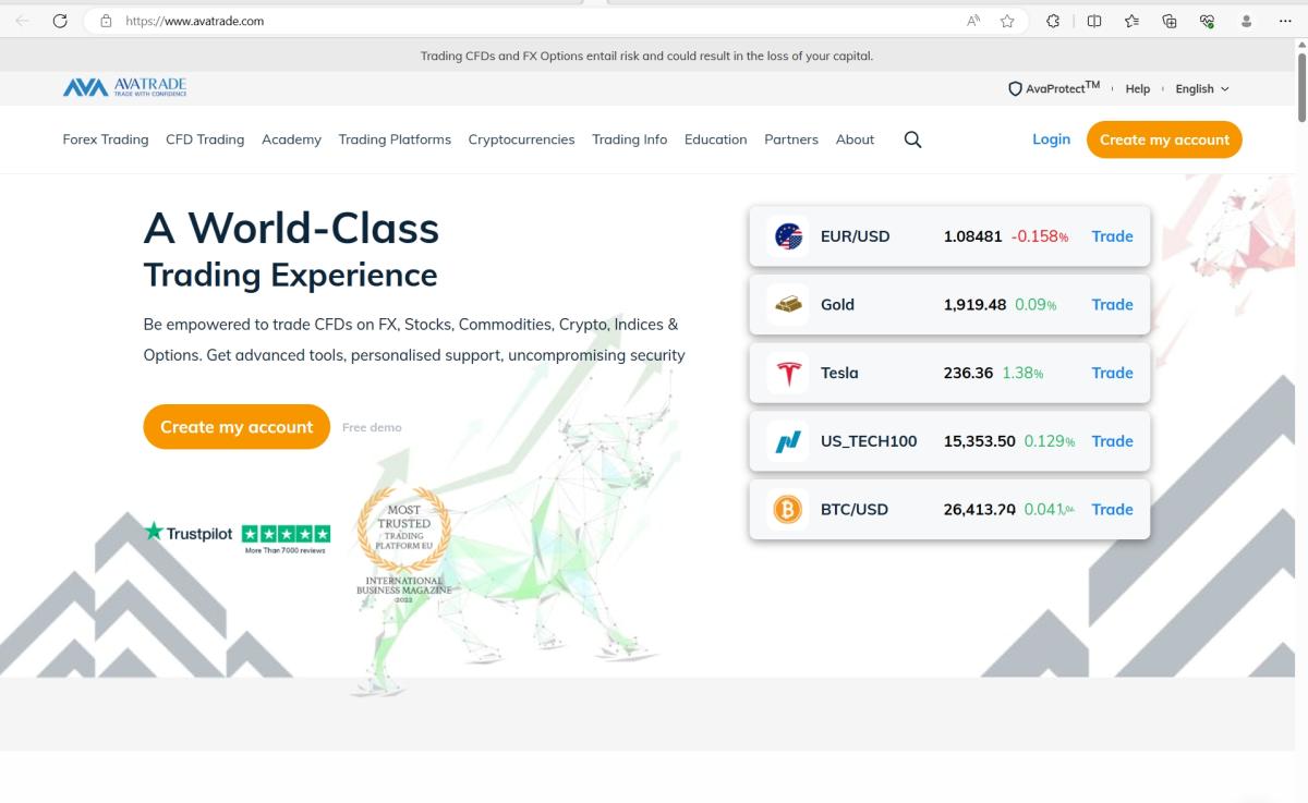 avatrade official website