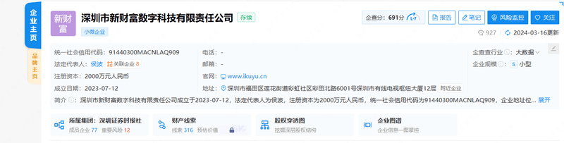 New Wealth Registration Information