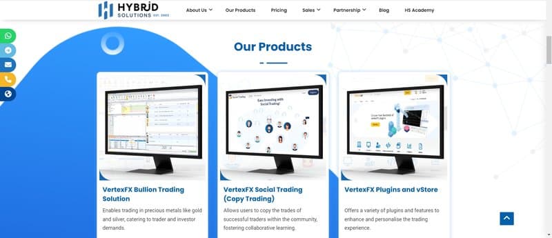 Hybrid Solutions trading products