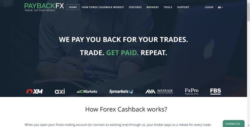 paybackfx homepage