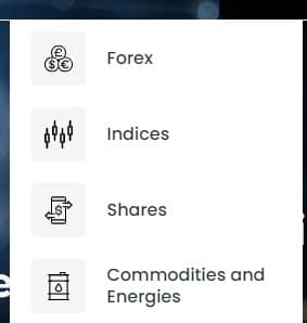 RCG MARKETS Trading Products