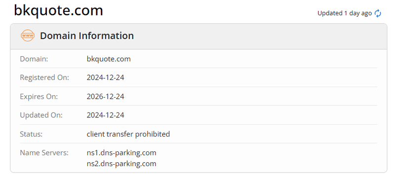 Niumoney whois.com domain year data