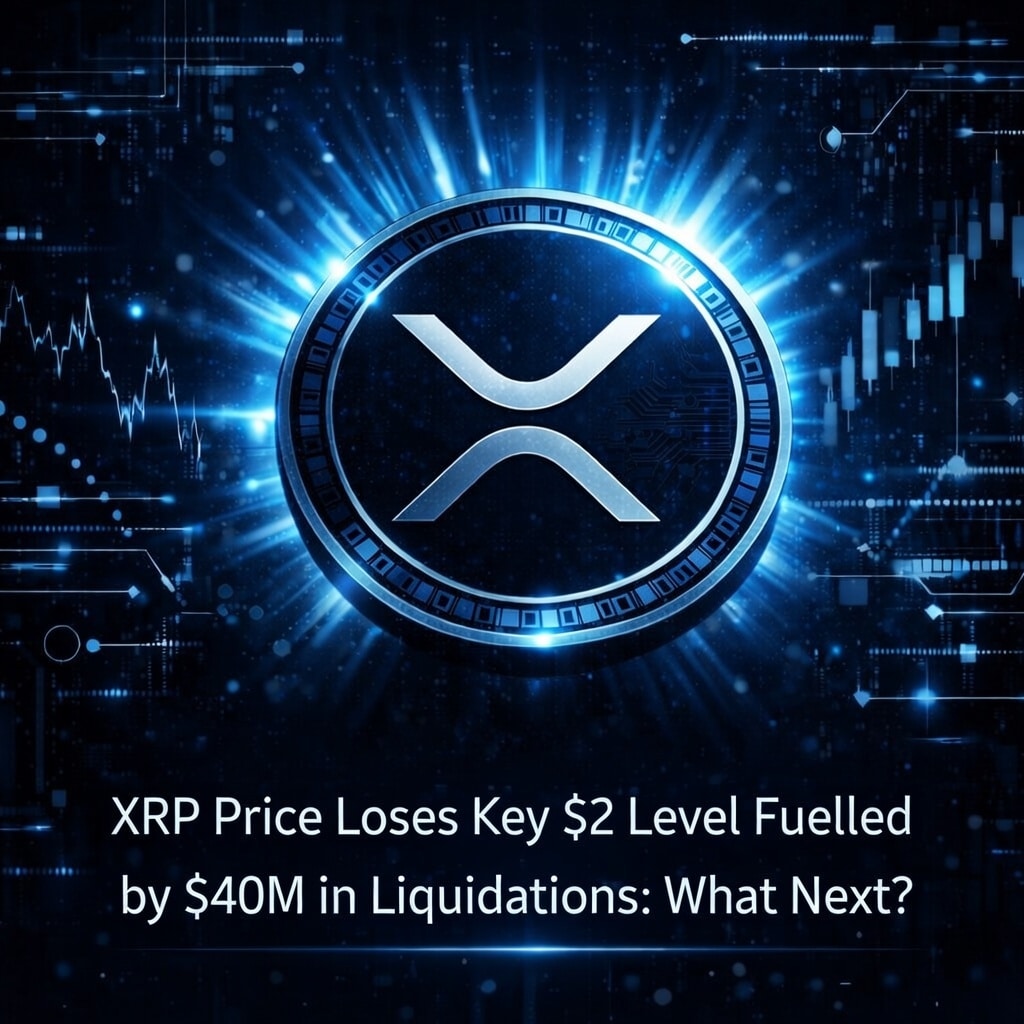 XRP Falls Below $2 Amid Leveraged Trading Liquidations